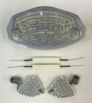 05-06 Gsxr 1000 Clear Rear Tail Light Integrated+led Signal Boards 2005 2006. Fixed Price $38.22.