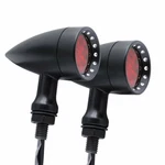Black Led Bullet Indicator Running Turn Signal Tail Light Motorcycle For Harley. Fixed Price $23.11.