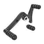 Aeromach Heel Toe Shift Lever Controls W/ Matching Brake Pedal Peg - Gloss Bl.... Fixed Price $219.95.