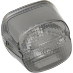 Drag Specialties Laydown Taillight Lens With Top Tag Window - Smoke Motorcycle. Fixed Price $40.51.