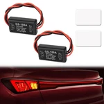 Ecocstm Pcs GS-100A Brake Light Flasher Strobe, 12V-24V Black. Fixed Price $11.39.