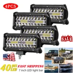7INCH 2400W Led Work Light Bar Flood Spot Pods Offroad Fog Driving Atv Truck. Fixed Price $17.59.