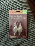 Package Of Specialty Lighting Silicone Candle Replacement Lamps By Gki. Fixed Price $7.00.