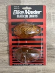 Flush Mount Universal Marker Lights Amber Lens In Package 26-8059 Bike Master. Fixed Price $11.50.