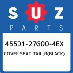 45501-27G00-4EX Suzuki Cover,seat Tail,r(black) 4550127G004EX, New Genuine Oem P. Fixed Price $298.20.
