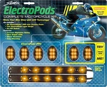 Street Fx Electropods Accent Light Strip Kit - Orange / Black (1042488). Fixed Price $21.99.