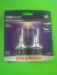 New - Sylvania H7 Xtravision Halogen Headlight 2 Bulbs Free Shipn!. Fixed Price $17.88.