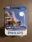 (2 Bulbs) Philips H11 30% Brighter Headlight Upgrade 12362PRB1. Fixed Price $20.00.