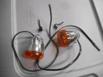Harley Davidson Front Bullet Turn Signal Lights Set 2014 & Up Touring 67800477. Fixed Price $79.99.