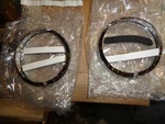 Nos Harley Davidson Set Of Auxiliary Passing Lamp Chrome Bezzle 68725-62A. Fixed Price $20.00.