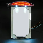 For Harley Motorcycle Red Stop Side Mount Tail Brake Light Bracket License Plate. Fixed Price $20.67.
