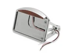 Drag Specialties 0906-6042 Axle Mount Taillight Half-moon Flat Horizontal. Fixed Price $285.64.