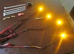 Yellow 5050 Smd Pre-wired Waterproof Square Leds 4 For Yamaha Motorcycles. Fixed Price $17.99.