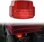 Sautvs Tail Light Housing For Kawasaki Mule, Lamp Red,transparent. Fixed Price $43.82.