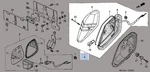 Honda 2002-2007 Shadow Vt Taillight Assembly New 33701-MCV-671 Oem. Fixed Price $220.00.