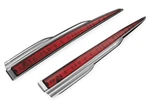 Kuryakyn 6976 Rear Light Bars For Trikes 09-15 Tri-glide, 10-11 Flhxxx. Fixed Price $212.99.