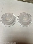 Harley Guide DH-49 Bullet Marker Frosted White Fogged Fish Eye Lenses Qty 2. Fixed Price $39.95.