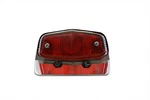 Chrome Sport Tail Lamp Assembly Lucas Style For Harley Davidson By V-twin. Fixed Price $34.28.