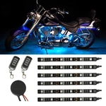 Ledglow 6PC Ice Blue Motorcycle Neon Underglow Accent Flexible Lights Kit. Fixed Price $39.97.