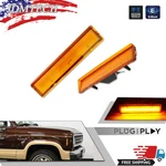 Front Side Fender Amber Led Marker Lights 1980-86 Ford Bronco F150 F250 F350. Fixed Price $18.49.