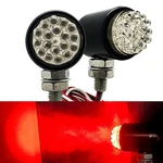 Motorcycle Red Led Tail Brake Light Turn Signal Black Custom Cruiser Atv 12 Volt. Fixed Price $19.99.