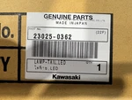 2017-2026 Kawasaki Ninja 650 Oem Taillight 23025-0362. Fixed Price $185.00.