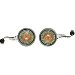 Custom Dynamics Bullet Turn Signal Chrome Smoke Lens PB-BB-AW-1156CS. Fixed Price $149.95.