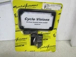 Cycle Visions In Close Mount License Plate Holder CV4602BL W/ Light. Fixed Price $42.74.