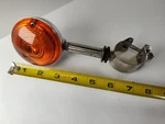 Harley Davidson Turn Signal Bracket And Lens Chris DHD3 Sae DP79 Amber Vintage. Fixed Price $27.95.