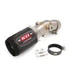 Ninja 650R ER-6N 2006-2011 Carbon Exhaust Muffler Mid Pipe Slip For Kawasaki. Fixed Price $127.50.