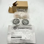 Genuine Harley Smoked Bullet Turn Signal Lens 1157 Bulb Kit 69208-09. Fixed Price $20.00.