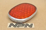 Vintage Jawa Cz Rear Tail Light Reflector Lens Glass Hella K2424 Nos. Fixed Price $99.99.