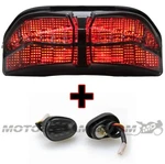 Fit 06-15 Yamaha FZ1 Sequential Led Tail Light Smoked + Flush Mount Signal Combo. Fixed Price $133.95.