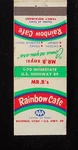 1970S Mr. B's Rainbow Cafe Center Of Town Trout Richfield Sevier Co. Fixed Price $5.53.