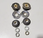 Rear Fender Mount Hardware Lot 1974-1978 Kawasaki KZ400. Fixed Price $18.99.