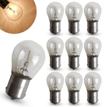 Yytqp 10 Car S25 BA15S Brake Bulb, 6V21W High Pcs, White #BAY15S. Fixed Price $10.39.