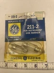 Vintage Nos Pack Lighting Side Marker Bulbs MPLG48D1-211-2 GA46. Fixed Price $9.95.