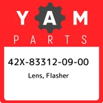 42X-83312-09-00 Yamaha Lens, Flasher 42X833120900, New Genuine Oem Part. Fixed Price $24.84.
