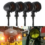 4* Motorcycle Turn Signals Indicator Lights For Harley Bobber Chopper Cafe Racer. Fixed Price $29.03.