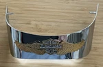 Eagle Iron Gold Wing Bar & Shield Taillight Visor 68013-91T. Fixed Price $38.00.