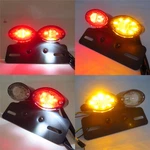 Motorcycle Led Tail Brake Light License Plate Holder Dirt Bike Chopper Cruiser. Fixed Price $15.46.