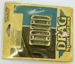 Drag Specialties Harley Chrome Mini Twin Baron Lens Grills P/n DS-719974. Fixed Price $21.99.