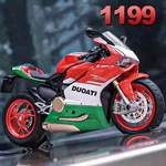 1:12 Duc Ti 1199 Pan!gale Motorcycle Alloy Diecast Model Light Sound Toy Gift. Fixed Price $35.59.