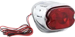 Drag Specialties Chrome Rear Taillight Assembly 1955-72 Harley Sportster Flh. Fixed Price $50.24.