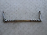 Harley-davidson Twisted Hiway Bar Mount W/pegs Panhead Shovelhead Chop Bobber. Fixed Price $30.00.