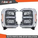 Labwork Headlights Ford F250 Superduty 2023-2024 Black Trim Led Right+left. Fixed Price $962.77.