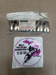 Yamaha Emblem Oem Part# 26H-28328-00 1985-1993 Venture. Fixed Price $24.00.