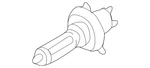 Genuine Mitsubishi Headlamp Bulb MS820970. Fixed Price $42.82.