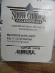 Nos Show Chrome True White Halogen Bulb H7 12V GL1800 10-8755. Fixed Price $9.98.