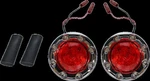 Custom Dynamics Pb-br-rr-ind-cr Light Led Bltrng Chr/red. Fixed Price $149.95.
